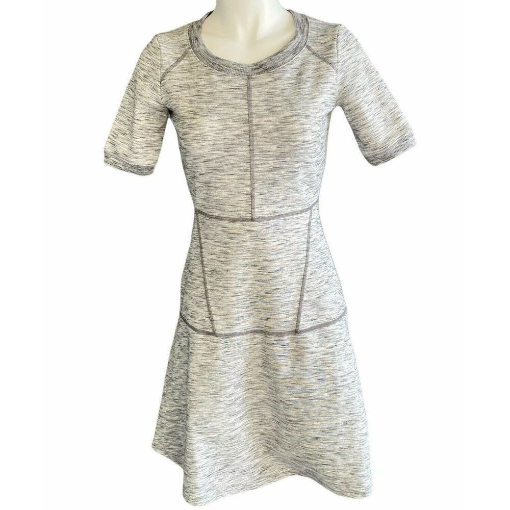 Womens Athleta Dress En Route Style Gray Heathered Colored‎ Size XXS Tall EUC